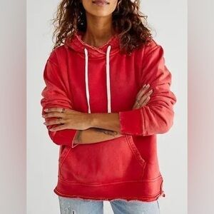 Free People Zuma Hoodie “persimmon”